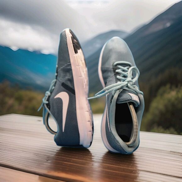 Nike Flex Bijoux Running Training Shoes 881863-004 Turquise Blue 9.5 Seldom Worn - Picture 5 of 8